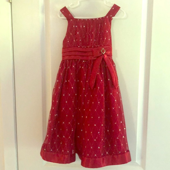 Girls Holiday Dress size 6 - Picture 1 of 3
